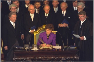 Mary Robinson Inauguration 1990